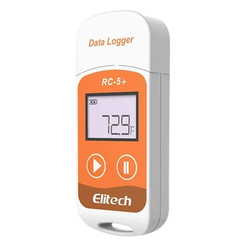 Elitech 3X RC-5+ PDF USB Temperatūros Duomenų Kaupiklis Daugkartinio naudojimo Diktofonas 32000 Taškų, Šaldymo, Šalto Transporto Grandinės