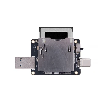 OULLX PLG EXPRESS Card Reader CFE USB 3.1 C Tipo Daugiafunkcinis Adapterio Kortelės Palaikymas OTG Mobiliųjų Telefonų, Kompiuterių Notebook