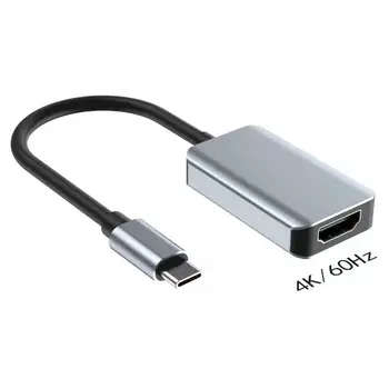PC 4K USB 3.1 HD TV Adapteris, C Tipo HDMI-suderinama Tipą-C, HDMI Konverteris Vaizdo Kabelis HDMI Adapteris Konversijos Linija