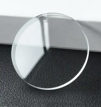 Dvigubo kupolo formos Mineralinių Žiūrėti Stiklu aplink švarus Priekinis Dangtis Lenktas Len 34X4.5X3.0mm Laikrodžių Taisymo YZC129