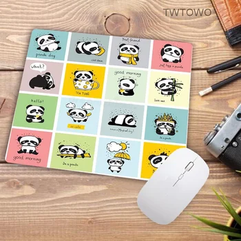 Žaidimų kilimėlis Karšto Parduoti MousePads Anime Anti-slip Žaidėjus Animacinių filmų kawaii mielas Mielas Kūdikis Panda Biuro Apdailos Namų, Pelės Kilimėlis