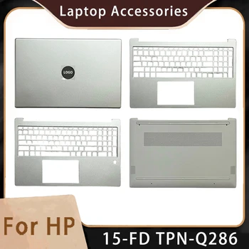 Naujas HP 15-fd TPN-Q286 ;Replacemen Nešiojamas Reikmenys, Lcd Back Cover/Palmrest/Apačios, Su LOGOTIPU, Sidabrinis
