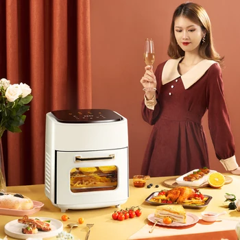 Elektros Oro Fryer 6L Didelės Talpos Automatinis Namų Multi-funkcija Virtuvės maisto ruošimo Įrankiai