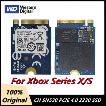 Originalus Western Digital WD CH SN530 1 TB 2230 SSD M. 2 PCIE 4.0X2 Kietojo Disko SSD Xbox Serijos X/S Enhanced Games