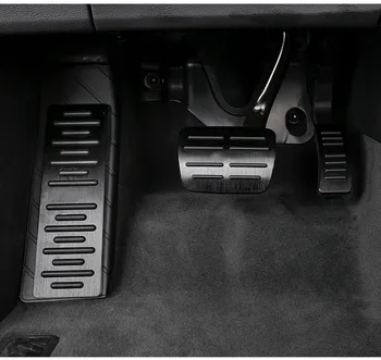 Nauji Pedalai akceleratoriaus pedalas Audi Q5 Q5L A5 A7 A4L A6 A6L Q7 stabdžių pedalą aliuminio lydinio anglies pluošto Pakeitimo Pedalai