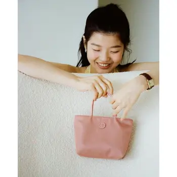 Korėjos Quan Xiulin Mini Nailono Drobė Maišelis Nešiojamą Nešti Maišą Priemiestinių Crossbody Krepšys