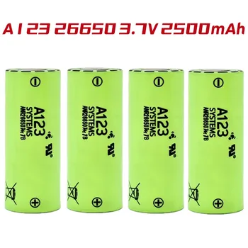 Gamyklos tiesioginės 2500mAh Baterijos Cilindrinės ANR26650M1B Įkrovimo Lifepo4 Baterija 3.7 V lifepo4 baterijos elemento Elektrinis Dviratis