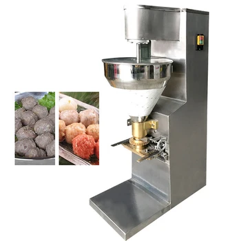 Komercinės Meatball Formavimo Mašina Nerūdijančio Plieno 280pcs/min Kiauliena, Jautiena, Žuvis, Vištienos Kamuoliukus Maker
