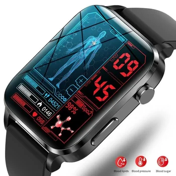 2023 Naujas Smart Watch Vyrų Lazerio Gydymo Hipertenzija, Hiperglikemija Širdies Ritmo Sveikas Stebėti Smartwatch Vyrų Laikrodžiai Sporto