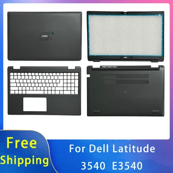 Naujas Dell Latitude 3540 E3540 Replacemen Nešiojamas Reikmenys, Lcd Back Cover/Palmrest/Apačios, Su LOGOTIPU, Juoda Sidabrinė