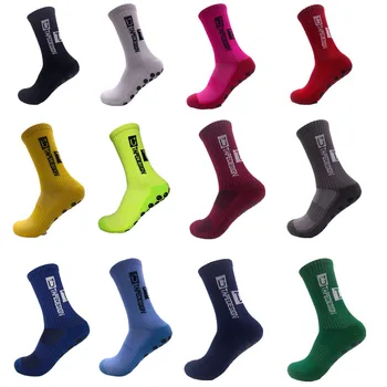 2021 Naujas Stilius TC Futbolo Kojinės Apvalus Silikoninis siurbtukas su šlapia Danga Anti Slip Futbolo Sporto Kojinės, Veikia Dviračių Žygiai kojinės