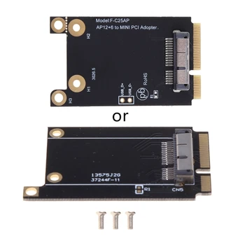 63HD Mini PCI-E WiFi Adapteris Keitiklis BCM94360CD/BCM94331CD Nešiojamas Priedai