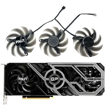 NAUJAS Originalus 1SET RTX 3080 GamingPro GPU Ventiliatorius，Už Palit RTX 3060Ti、3070、3070Ti、3080、3080Ti、3090 GamingPro Vaizdo plokštės aušinimo ventiliatorius