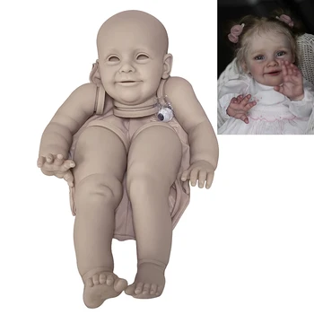 24inch Lėlės Reborn Rinkinio Bamblys Kūdikių ZOE Unpainted Švieži Spalva Nebaigtų Lėlės Dalių, kurių Akys Rankų darbo Lėlės Reborn rinkinio Tiekimo