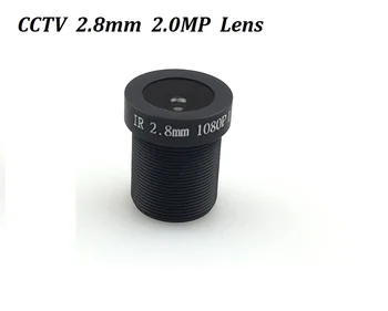 VAIZDO 2,8 mm Objektyvas 2.0 Megapikselių Plataus angle120 Laipsnį MTV M12 x 0,5 Montuoti Infraraudonųjų spindulių Naktinio Matymo VAIZDO Kamera