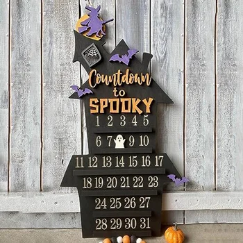 Helovinas Atgalinės atskaitos Kalendorius Halloween 