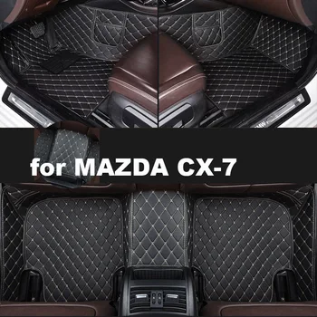 Autohome Automobilio Grindų Kilimėliai MAZDA CX-7 2010-2016 Metų Patobulinta Versija Koja Coche Reikmenys, Kilimai