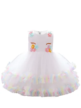 Mergaitės, Gėlių, Puošniai Apsirengti Kostiumu Princess Tutu Inscenizacija Gimtadienio Suknelės Šokių Suknelė Vaikai Nuotrauka Cosplay