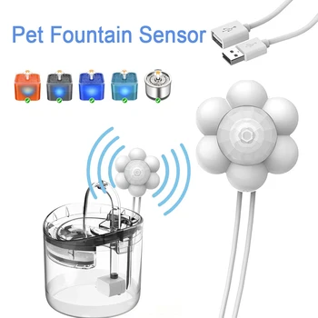 Pažangus Judesio Jutiklis fontanas Jungiklis Katė, Šuo Protingas Universalus Automatinis Infraraudonųjų spindulių USB Detektorius, Skirtas Pet Geriamojo vandens