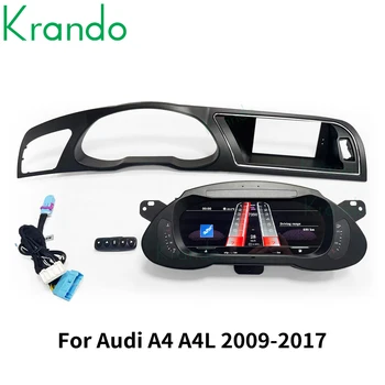 Krando 12.3 Cm Linux Skaitmeninio Klasterio Audi A4, A4L S4 RS4 2009 M. - 2018 M., LCD Prietaisų Skydelis Virtualus Instrumentas Kabinos