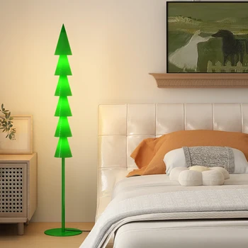 Interneto Įžymybių Kalėdinės Eglutės Grindų Lempos Minimalistinis Modernus Gyvenamasis Kambarys Sofos Krašto Kūrybos Žibintai Miegamojo Lovos Apdaila