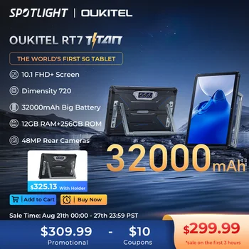 [World Premiere] Oukitel RT7 TITAN 5G Tvirtas Tablet 10.1