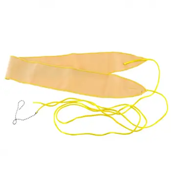 Nešiojamų Geltonas Dirbtinis Dirbtiniais Suede, Nuvalykite Skudurėliu už Obojui Vidinės Ertmės Bambuko Fleita Woodwind Valymo Vamzdžio Medžiaga