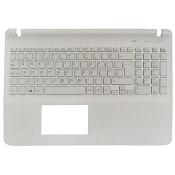 UK nešiojamojo kompiuterio klaviatūra SONY SVF152C29V SVF153A1QT SVF15A100C SVF152100C SVF1521Q1RW be touchpad Palmrest viršutinį Dangtelį