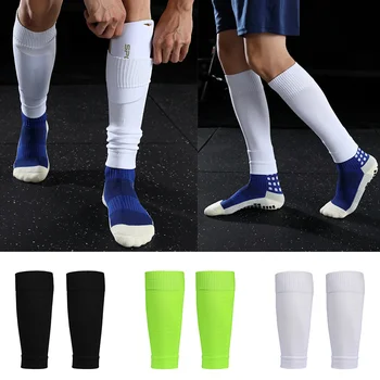 vieno sluoksnio kojinės Suaugusiųjų jaunimo dugno kojos padengti sporto elastinga futbolo kojinės konkurencijos profesionalios kojų apsaugos dangtelis