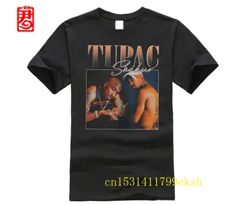 Negabaritinių marškinėliai Tupac Shakur Derlius, T-Marškinėliai, 2Pac Hip-Hop Grafinis Tee Hip-Hop tee žmogaus t-shirt