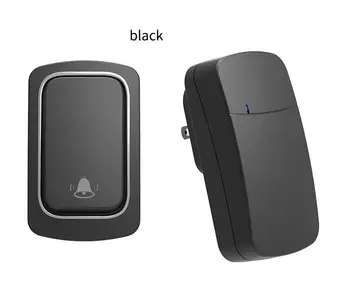 Bevielį durų skambutį 1 2 3 imtuvas vandeniui 38 rūšių ES melodijos UK Amerikos plug namų smart doorbell