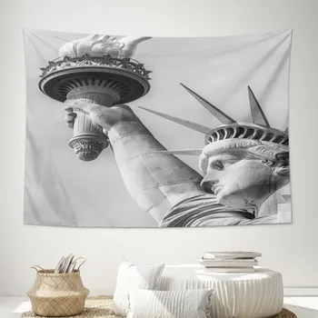 New-york-statula-of-liberty-didelis Spausdinti Sienos Gobelenas Sienos Kabo Bohemijos Gobelenai Mandala Estetinį Namų Deco