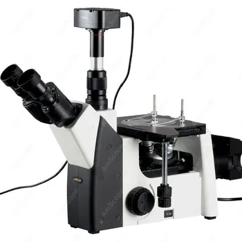 Antras Metalurgijos Mikroskopu--AmScope Prekių 50X-1000X Antras Metalurgijos Mikroskopas + 10MP Kamera 