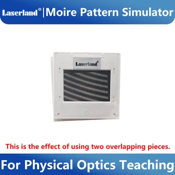 Moire Modelis Difrakcijos Poveikis Demonstravimo Priemonių Difrakcijos Gardelės Ripple Simuliatorius Mokymo Optinės Fizikos Eksperimentas