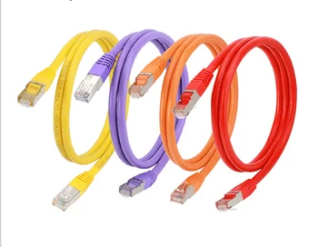 R2333 šešis tinklo kabelis namuose ultra-fine didelės spartos tinklo cat6 gigabit 5G plačiajuosčio ryšio kompiuterių maršruto ryšio megztinis