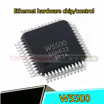 10vnt Originalus originali W5500 LQFP-48 mikrovaldiklis chip Ethernet aparatūros TCP IP protokolas kamino
