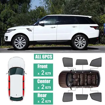 Šoniniai Langai Magnetinės Saulės Šešėlyje UV Apsauga Ray Blokavimo Akių Skydelis Tinka Land Rover Range Rover Sport 2016-2019