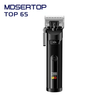 MDSERTOP Top65 Anglies Plieno Ašmenys 90 Minučių Naudoti Įkraunamas Profesionalūs Elektriniai Plaukų Clipper Vyrams
