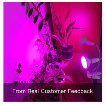 Goodland viso Spektro LED Grow Light E27 Fito Lempos Augalams - Phytolamp už Sodinukai,Žydinčių gėlių,ir Auginti, Palapinė