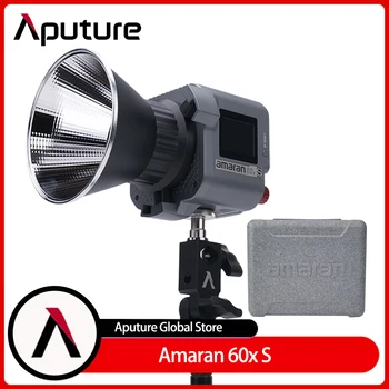 Aputure Amaran COB 60x S LED Fotografija Apšvietimo Bi-color 65W 2700-6500K CRI 96+ TLCI 97+ valdomas App 