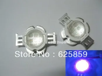 10W Ultra Voilet LED, UV led 60degree objektyvas 390-405nm 10-12V 1000mA