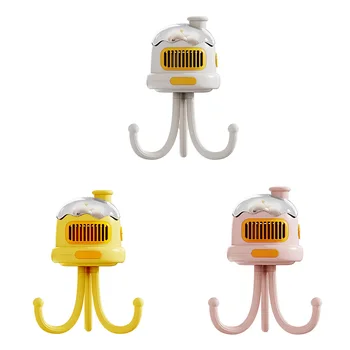Nešiojamų Vežimėlis Ventiliatorius USB Įkrovimo Tylus Lauko Clip-On Vaikai Nešiojamą Bladeless Ventiliatorius