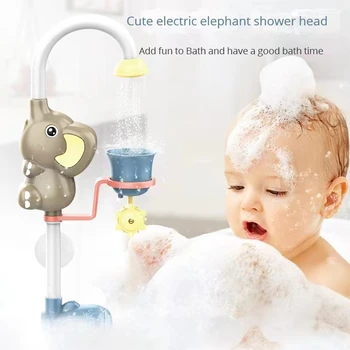 Žaislai Vaikams, Kūdikių dušas žaislas Elektros Dramblys dušo vaikiškos dėlionės rinkinį, Outsode Baseinas Vonia Žaislai Purkštuvų