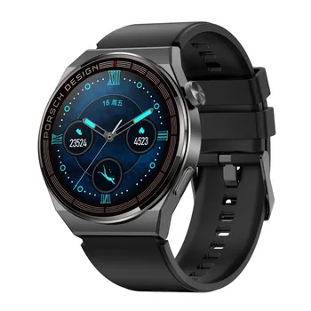 Naujas Smart Watch Vyrų AMOLED 390*390 HD Ekrane Visada Rodomas Laikas Fitneso Apyrankė atsparus Vandeniui Nerūdijančio Plieno Smartwatch Vyrai