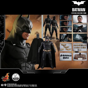 Originalus Karšto Žaislai Qs009 Batman Begins Betmenas 1/4 Masto Kolekcines Veiksmų Skaičius, Berniukas Žaislas Kalėdų Dovana