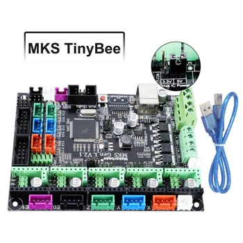 MKS TinyBee Plokštė Makerbase Kontrolės Valdyba ESP32 WIFI MINI12864 TFT Ekraną, 
