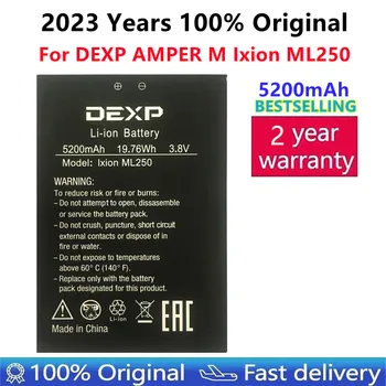 VBNM Naujas 5200mAh Pakeitimo ML250 Baterija DEXP AMPER M Ixion ML250 Batterie Mobiliojo Telefono Baterijas