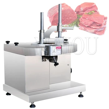 Prekybos Šviežia Mėsa Peilis Pjovimo Staklės Storis 1-20MM Reguliuojamas Automatinis Elektros Aviena Ritinius