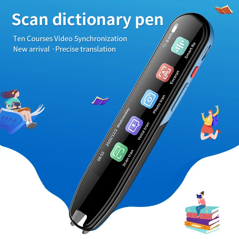 2023 Nešiojamų Smart Pen Skaitytuvas 112 Kalbų Vertimo Pen Skaitytuvas Momentiniai Teksto Skenavimo Skaitymo Balsu Skenavimo Prietaisą, Vertėjas . ' - ' . 1