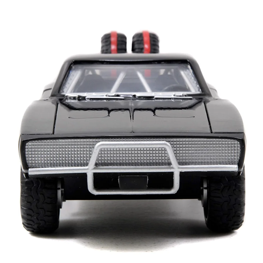 Jada Toys Fast & Furious 1:24 masto Diecast Modelis 1970 Dodge Įkroviklis R/T visureigių Žaislai Vaikams ir Suaugusiems Juoda . ' - ' . 2